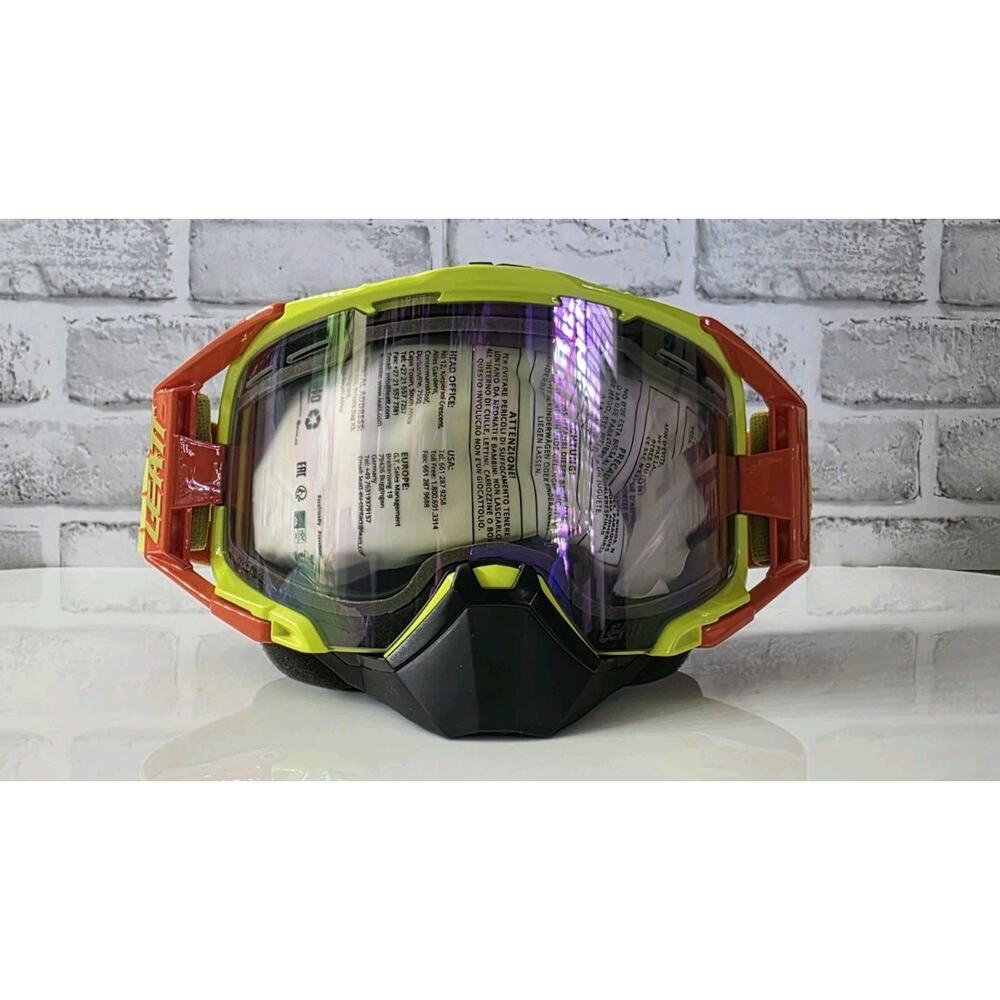 Leatt Bullet Proof Velocity 6.5 SNX Iriz Citrus Purple 78% Goggle